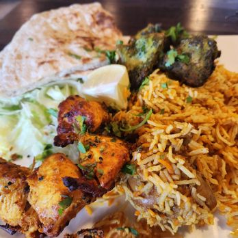 Zaika BBQ & Grill - a plate of food - Pakistani Near Me - Edison, New Jersey Zaika BBQ & Grill - a plate of food - Pakistani Near Me - Edison, New Jersey