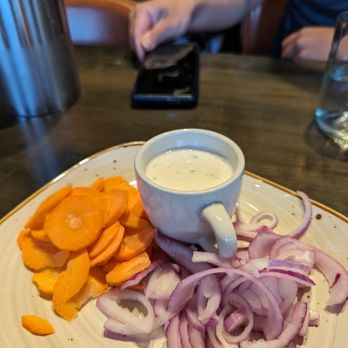 Karahi Boys - Carrots, onions, and yogurt sauce - Pakistani Near Me - Sugar Land, Texas Karahi Boys - Carrots, onions, and yogurt sauce - Pakistani Near Me - Sugar Land, Texas