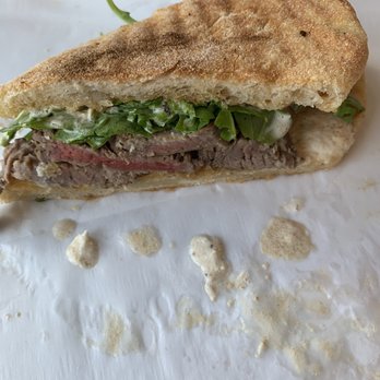 Daniela - Roasted beef tenderloin panini!! - Pizza Near Me - Buffalo, New York