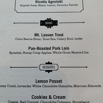 Trestle - New American Near Me - San Francisco, California