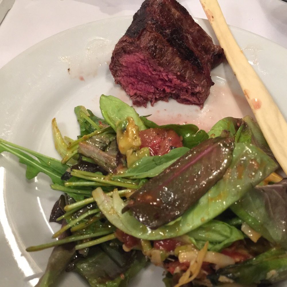 Lo de Jesús - Lomo with tropical salad - Steakhouses Near Me - Buenos Aires, C