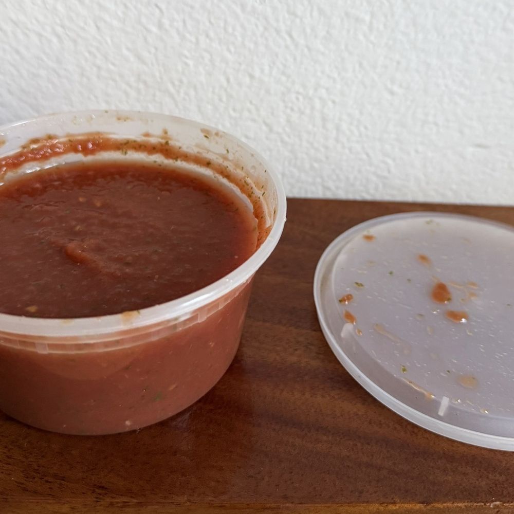 Salsa - delicious. Not the chunky style btw.