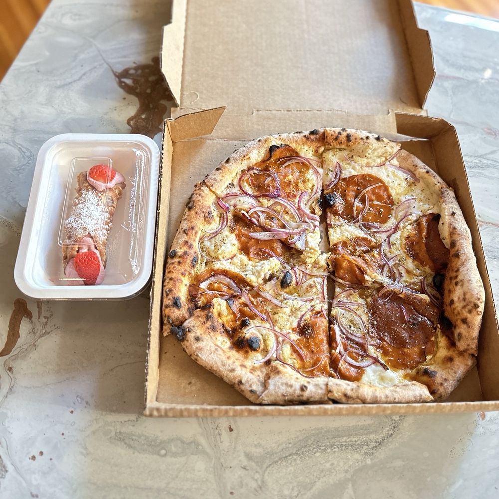 Floralia - All vegan Pizza and guava cannoli - Italian Near Me - Honolulu, Hawaii Floralia - All vegan Pizza and guava cannoli - Italian Near Me - Honolulu, Hawaii