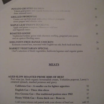 Five Crowns - Current menu - Steakhouses Near Me - Corona del Mar, California Five Crowns - Current menu - Steakhouses Near Me - Corona del Mar, California
