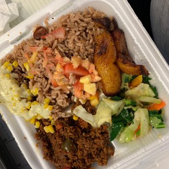 Yardy Kitchen - Impossible meat bowl - vegan deliciousness!!! Plaintains, rice and beans and greens. Service is so nice. - Caribbean Near Me - Norcross, Georgia Yardy Kitchen - Impossible meat bowl - vegan deliciousness!!! Plaintains, rice and beans and greens. Service is so nice. - Caribbean Near Me - Norcross, Georgia