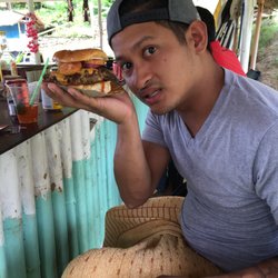 Nagtabon Special - Their burger! It's super good!