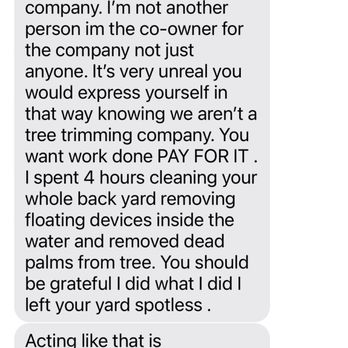 Fine Edge Painting - His response - Painters Near Me - Miami, Florida
