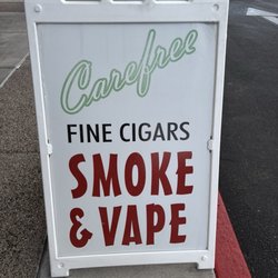 Carefree Smoke and Vape Shop - Sign
