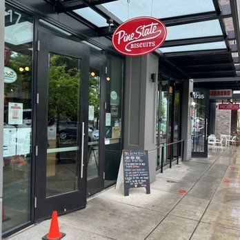 Pine State Biscuits - 5/6/22 Exterior/Entrance - Breakfast & Brunch Near Me - Portland, Oregon Pine State Biscuits - 5/6/22 Exterior/Entrance - Breakfast & Brunch Near Me - Portland, Oregon