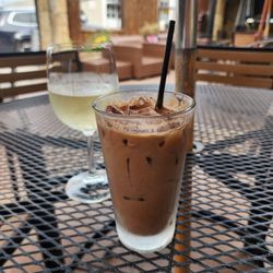 Northside Remedy - Mocha latte and Sauvignon Blanc.