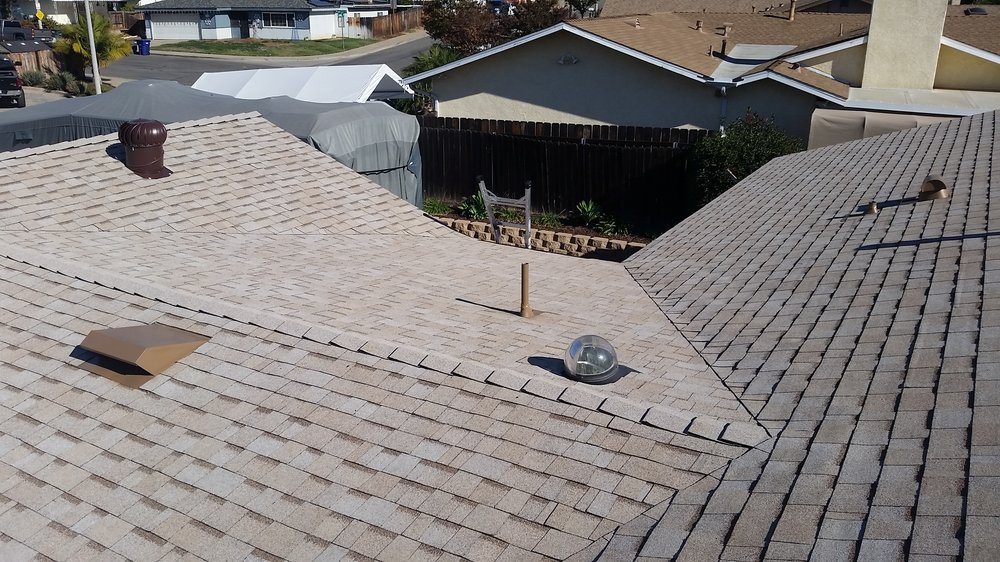 Slide of Davis Roofing