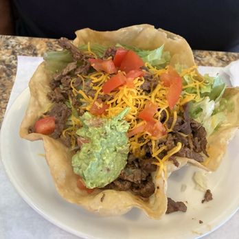Casa Grande Restaurant - Taco salad with asada. - Mexican Near Me - Visalia, California Casa Grande Restaurant - Taco salad with asada. - Mexican Near Me - Visalia, California