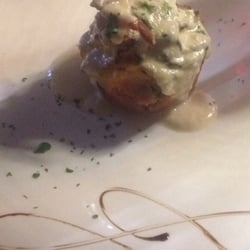 MàMà - Sformatino di patate e barbabietole rosse con gorgonzola e guanciale croccante