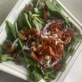 North Fork Pizza - Spinach salad - Pizza Near Me - Columbia Falls, Montana North Fork Pizza - Spinach salad - Pizza Near Me - Columbia Falls, Montana