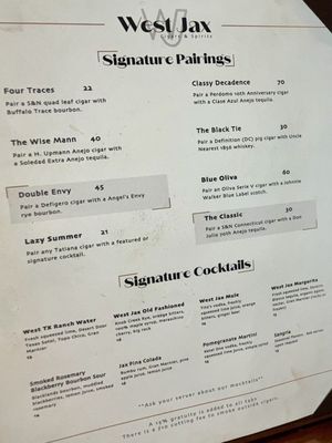Menu photo 2 West Jax Fort Worth, TX Menu photo 2 West Jax Fort Worth, TX