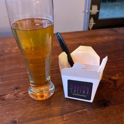 Scuttlebutt Brewery & Taproom - Kolsch and the GARZON Spam Mac Salad