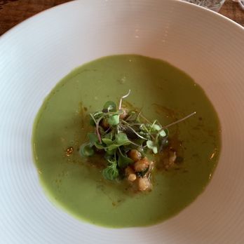 JORY - Chilled pea soup - New American Near Me - Newberg, Oregon