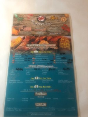 Menu photo 5 The Saucy Crab  Evergreen Park, IL