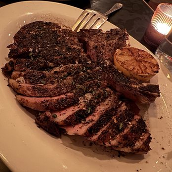 Dunsmoor - Mushroom-Crusted Pork Chop - American Near Me - Los Angeles, California