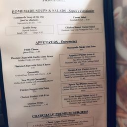 Menu Menu