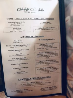 Menu photo 5 Charcoals Steak & Grill Miami, FL Menu photo 5 Charcoals Steak & Grill Miami, FL