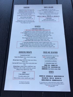 Menu photo 6 Red Fish Grill Morehead City, NC Menu photo 6 Red Fish Grill Morehead City, NC