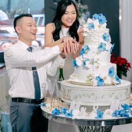 Wedding cake included for event through White Palace