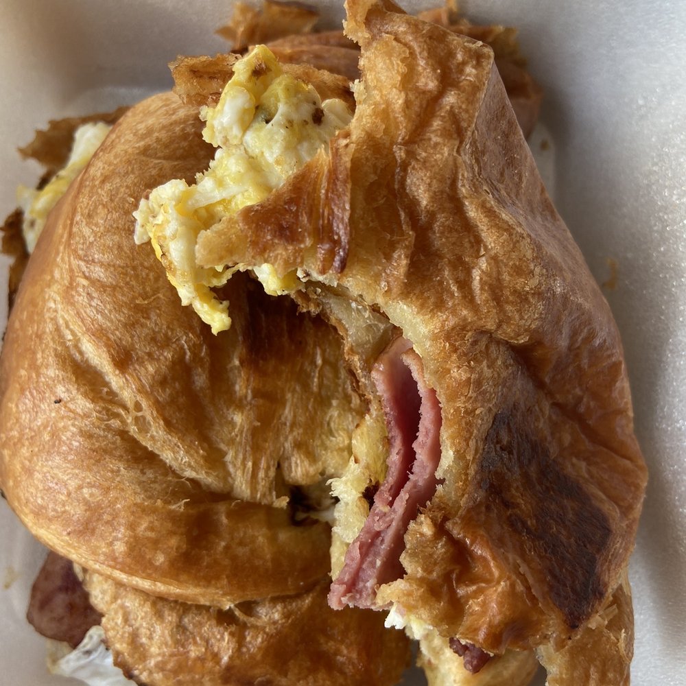 Cafe Lucia - Turkey bacon egg croissant - Coffee Roasteries Near Me - Smyrna, Georgia