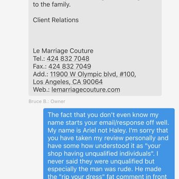 Le Marriage Couture - My Response - Bridal Near Me - Los Angeles, California Le Marriage Couture - My Response - Bridal Near Me - Los Angeles, California