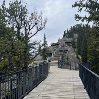 Banff Gondola - walking path to the top - Parks Near Me - Banff, Alberta