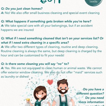 A&B Cleaning - Q&A - Home Cleaning Near Me A&B Cleaning - Q&A - Home Cleaning Near Me