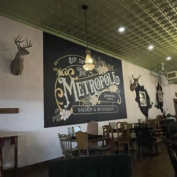 The Metropole Saloon and Restaurant - Mural on the wall - Steakhouses Near Me - Shamrock, Texas The Metropole Saloon and Restaurant - Mural on the wall - Steakhouses Near Me - Shamrock, Texas
