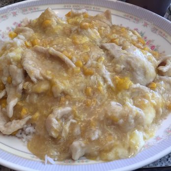 Noodle Gourmet - Sweet corn and chicken over rice - Chinese Near Me - New Brunswick, New Jersey