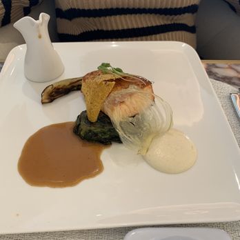 Cocody - Salmon and spinach soufflé - French Near Me - Houston, Texas