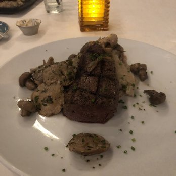 333 Pacific - 8oz Center Cut Filet Mignon with a side of mushrooms - Steakhouses Near Me - Oceanside, California 333 Pacific - 8oz Center Cut Filet Mignon with a side of mushrooms - Steakhouses Near Me - Oceanside, California