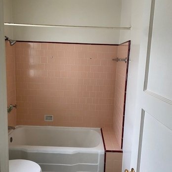 All About Home Improvement - Bathroom before. Complete demo. New floor, new tub, new window. - General Contractors Near Me - Glendale, California All About Home Improvement - Bathroom before. Complete demo. New floor, new tub, new window. - General Contractors Near Me - Glendale, California