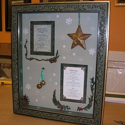 Big Picture Framing - Christmas Invitation