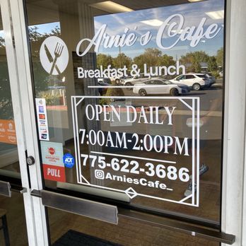 Arnie’s Cafe - Days and Hours Open - Breakfast & Brunch Near Me - Reno, Nevada Arnie’s Cafe - Days and Hours Open - Breakfast & Brunch Near Me - Reno, Nevada
