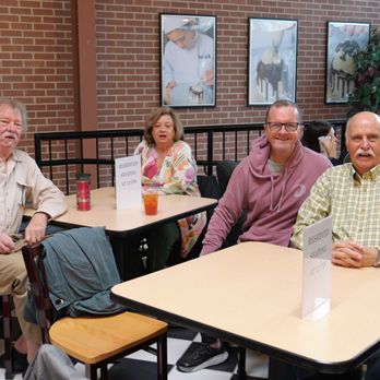 The Baker's Workshop - Friends waiting for their lunch. - Cooking Schools Near Me - Riverhead, New York