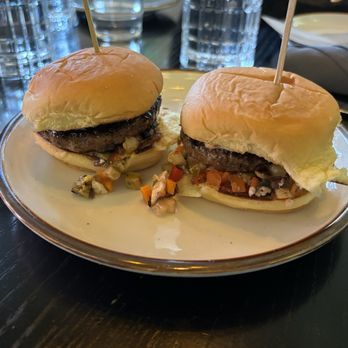 Buttermilk & Bourbon - 2 Wagyu Burger Sliders - Southern Near Me - Boston, Massachusetts Buttermilk & Bourbon - 2 Wagyu Burger Sliders - Southern Near Me - Boston, Massachusetts
