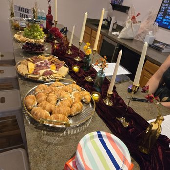 Carousel Pole Fitness - Bar area, they provided the trays. This is the food I prepared. - Dance Studios Near Me - Hudson, Wisconsin Carousel Pole Fitness - Bar area, they provided the trays. This is the food I prepared. - Dance Studios Near Me - Hudson, Wisconsin