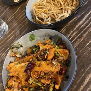 NiHao - Dry-Fried Eggplant, sesame noodles - Chinese Near Me - Arlington, Virginia