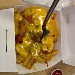 A&W Restaurant - Regular order of Chili Cheese Fries