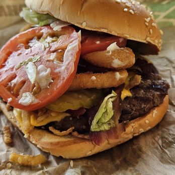 Burger King - Crispy Onion Whopper - Burgers Near Me - Annandale, Virginia