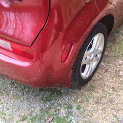 To A T Body Works - Tail light was broken out and it was dented with scratches and it needed to be painted now it looks like it's brand-new