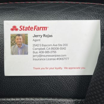Jerry Rojas - State Farm Insurance Agent - Business card - Auto Insurance Near Me - Campbell, California Jerry Rojas - State Farm Insurance Agent - Business card - Auto Insurance Near Me - Campbell, California