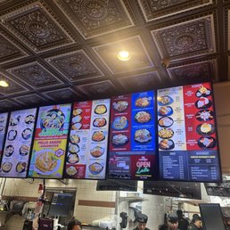 Current menu Current menu