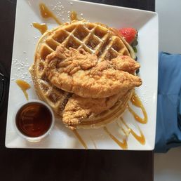 Chicken and waffles Chicken and waffles
