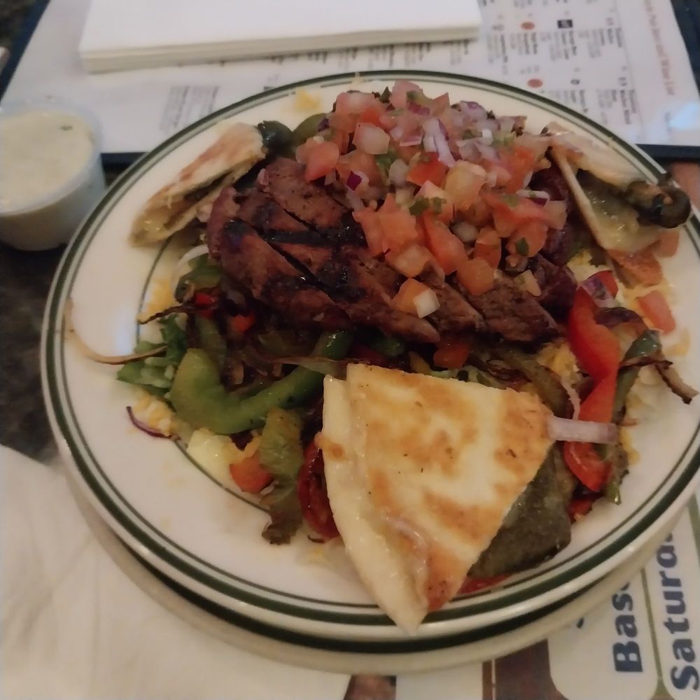 Steiner's Nevada Style Pub - Fajitas plate - American Near Me - Las Vegas, Nevada Steiner's Nevada Style Pub - Fajitas plate - American Near Me - Las Vegas, Nevada