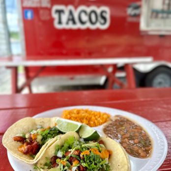 Jamie's Barbecue & Mini Tacos Logo